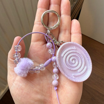 Sensory stone - fluffy lilac