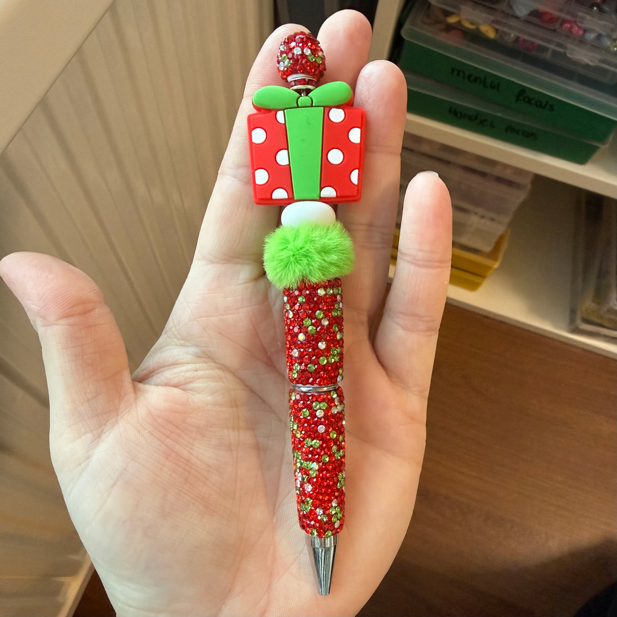 Kerst pen cadeautje