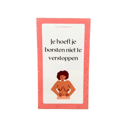 Toosiedoos | Body positivity (Gedachten kaarten)